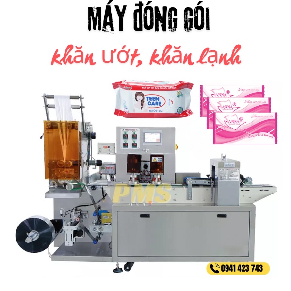 Máy đóng gói khăn ướt
